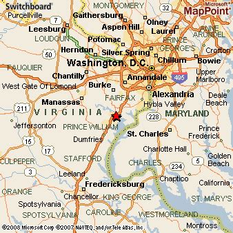 Where is Woodbridge, Virginia? see area map & more