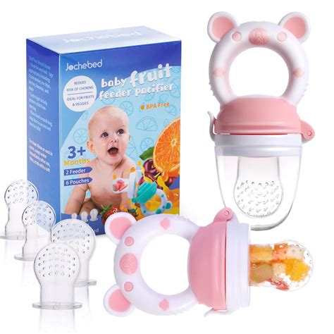 Amazon.com : Baby Fruit Food Feeder Pacifier - Fresh Food Feeder ...