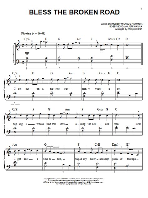 Bless The Broken Road | Sheet Music Direct