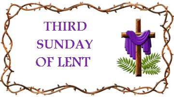 Reflections: The Third Sunday of Lent - Missionaries of the Sacred Heart