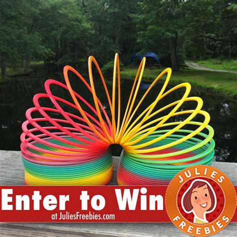 Win a Rainbow Slinky - Julie's Freebies