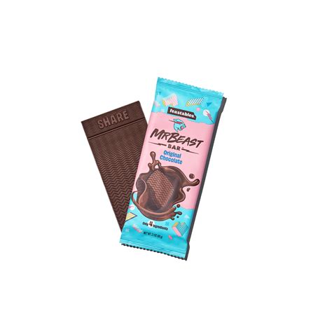 Feastables MrBeast Quinoa Crunch Chocolate Bar, Oz (60g), Bar | ubicaciondepersonas.cdmx.gob.mx