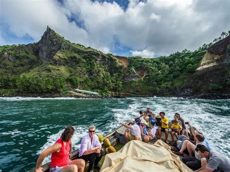 Photos that show what life is like on Pitcairn Island, which has 50 residents and can only be ...