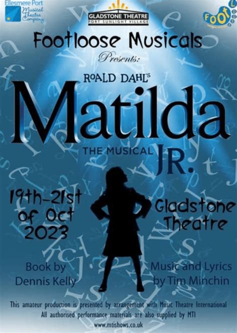 Matilda at Gladstone Theatre event tickets from TicketSource