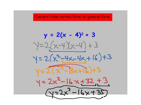 Calculator Convert Vertex Form To Standard Form at Betty Leslie blog