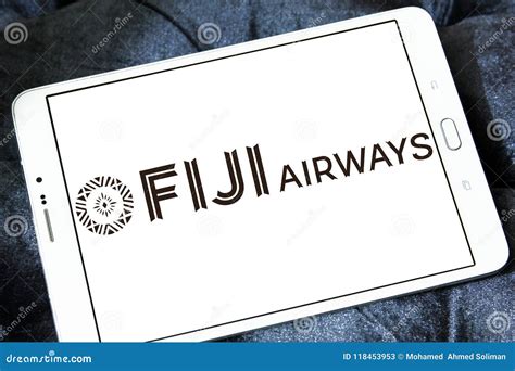 Fiji Airways logo editorial stock photo. Image of icon - 118453953