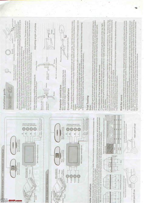 Parking sensor installation - Page 3 - Team-BHP