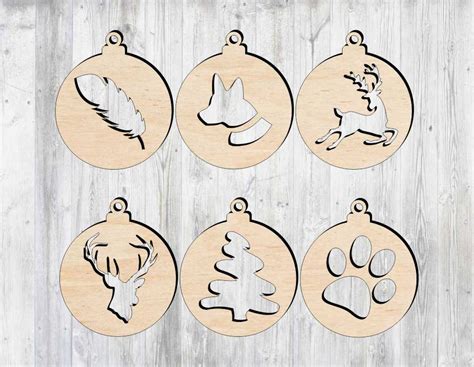 Laser Cut Christmas Ornament Patterns