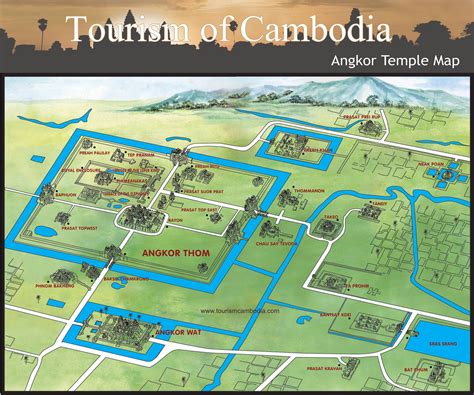 Angkor Thom - Angkor Archaeological Park - Siem Reap, Cambodia | Angkor ...