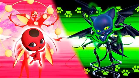 [Miraculous Ladybug] Plagg & Tikki TRUE FORMS (GOD transformations) - YouTube