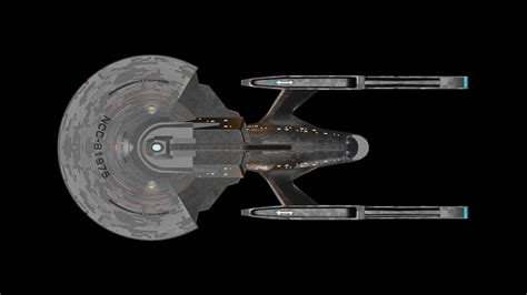 3D model Star Trek Neo-Constitution-Class Starship VR / AR / low-poly ...