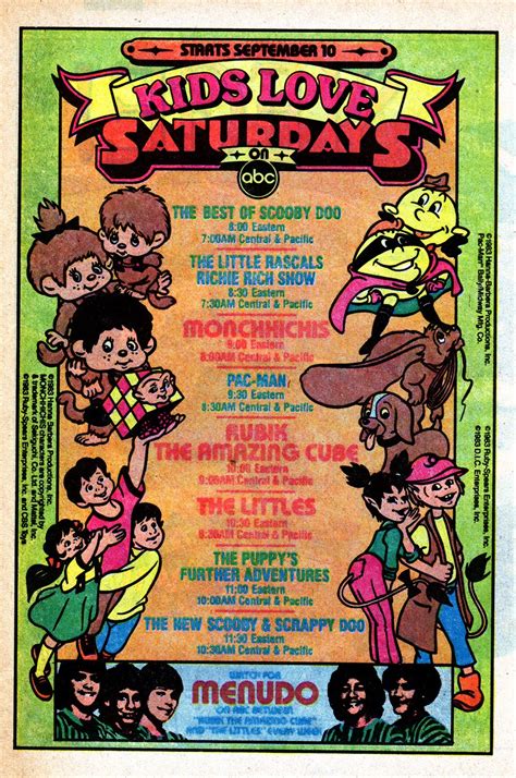 Saturday Morning: ABC Saturday Morning Cartoons 1983