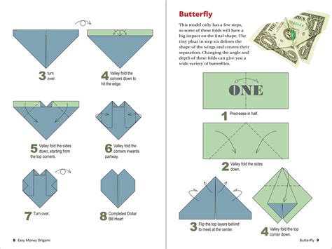 Step by step dollar bill origami instructions - farseka