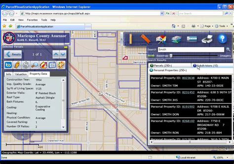 Maricopa County Assessor's Office - Parcel Viewer Help - YouTube