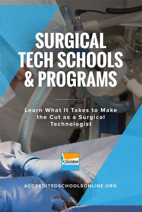 Surgical Tech Schools and Programs 2021 | Accredited Schools Online | Tech school, Surgical tech ...