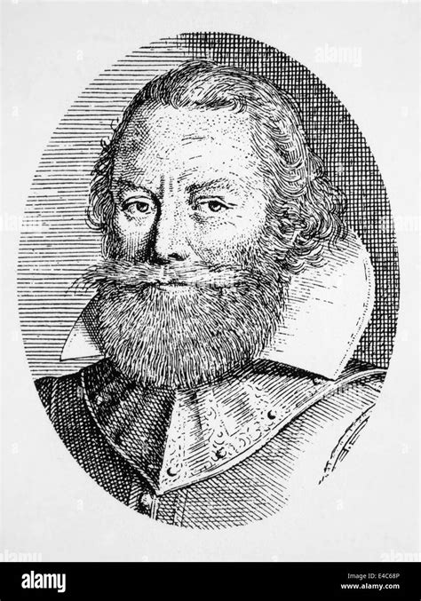 John Smith (1580-1631), English Colonist in Jamestown, Virginia, Engraving from his "A ...