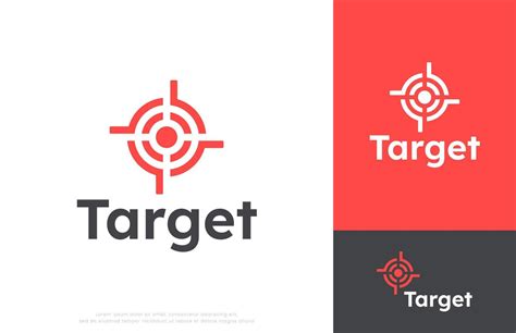 bullseye target logo design 21718353 Vector Art at Vecteezy