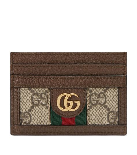 Gucci Ophidia Monogram Card Holder | Harrods US