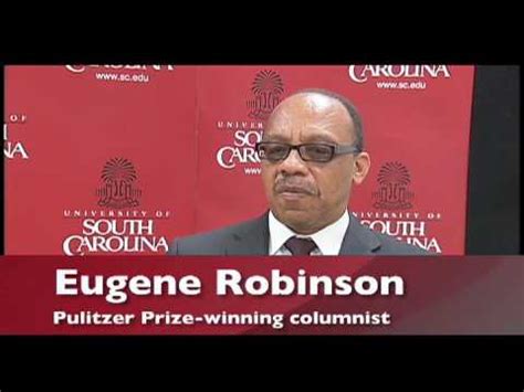 Pulitzer Prize-winning columnist Eugene Robinson - YouTube