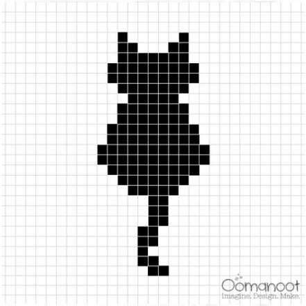 Crochet cat chart cross stitch 44 ideas | Cat cross stitches, Small cross stitch, Cat cross ...