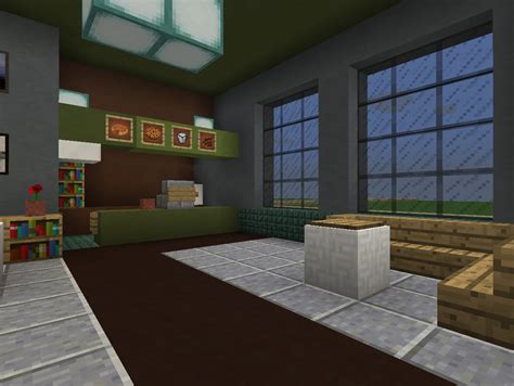 Minecraft Starbucks Interior