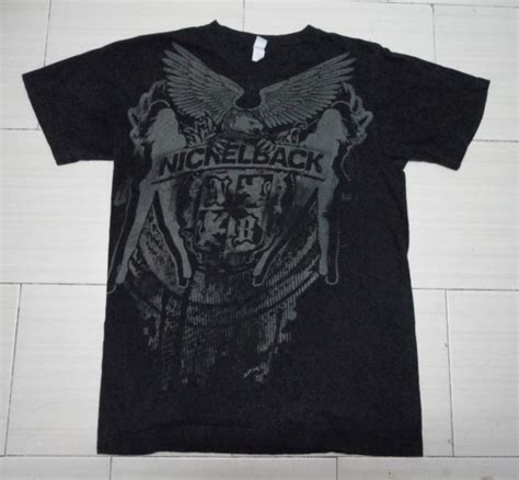 Clayback Bush Thrift Store: [T Shirt] Nickelback Band Tee