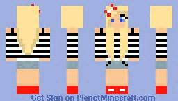 Beach Girl Minecraft Skin