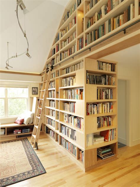 Floor to Ceiling Bookshelves - Fine Homebuilding