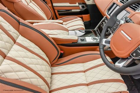 Range Rover Vogue Autobiography leather interior - join us on https://www.facebook.com/Transcal ...