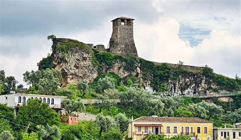 Kruje - Albania, castle, castles, gjergji, illyria, kastrioti, shqiperia, skanderbeg, HD ...