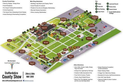 Staffordshire County Show map revealed | Express & Star