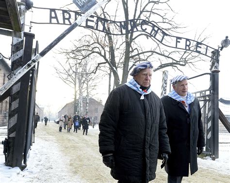 Auschwitz survivors pay homage as world remembers Holocaust