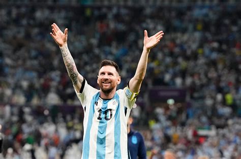 Lionel Messi Argentina 2022 Celebration