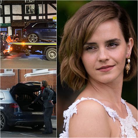 Emma Watson Makes Rare Social Media Comment After Her Car Was Towed - News