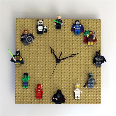 DIY LEGO Clock - Customizable, Quick, Easy - Our Nerd Home