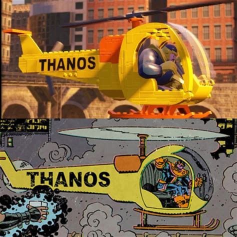 Lego Marvel Avengers Thanos Copter - Jaleada Mapanfu