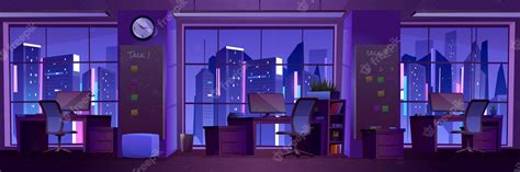 100 Office Background Night Picture - MyWeb