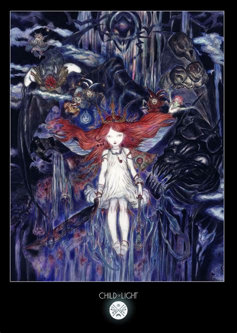 Child of Light Artwork by Yoshitaka Amano | Concept Art World