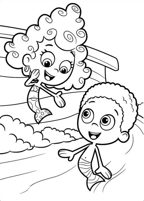 Bubble Guppies Molly Coloring Pages at GetColorings.com | Free printable colorings pages to ...