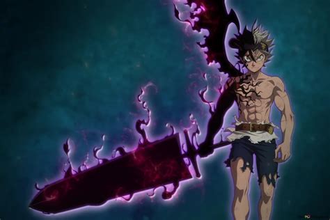 Black Clover - Asta (Demon Sword) HD wallpaper download