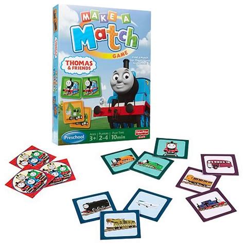 Thomas Make a Match Memory Game - Mattel - Thomas the Tank Engine ...