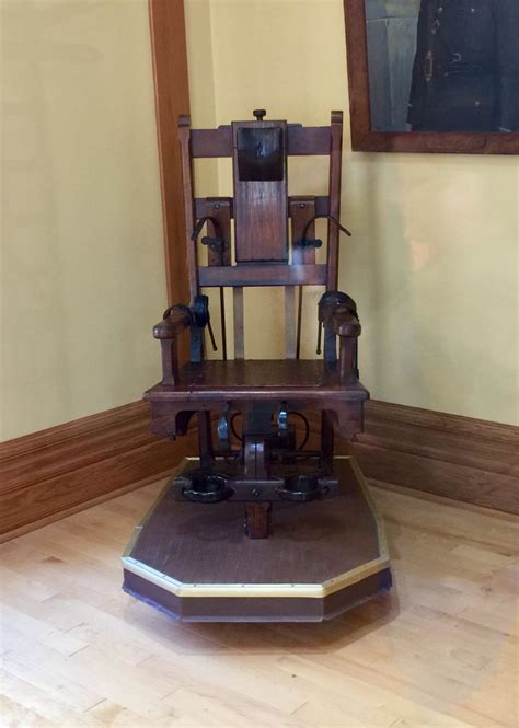 “Old Sparky” the electric chair at the Ohio State Reformatory, Mansfield, Ohio | Bookcase, Ohio ...