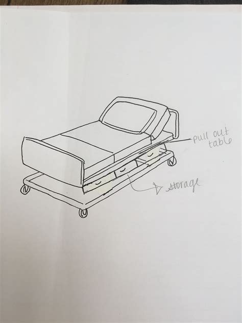 How To Draw A Hospital Bed at How To Draw