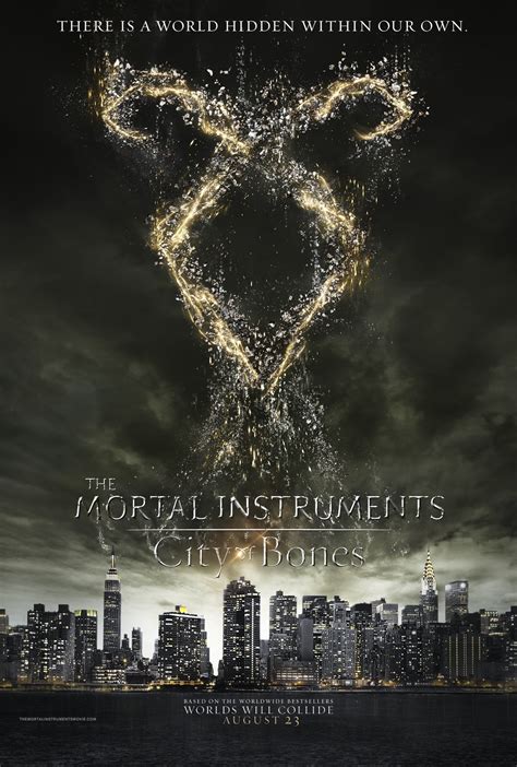 City of Bones movie poster - The Mortal Instruments Series Fanatics ...