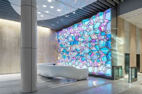 One State Street Lobby Illuminated Feature Wall | Architectural ...