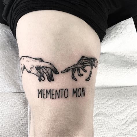 @x.sleestak.x on Instagram: “ ️ mEmEntO mOrI ️ #xsleestakx” | Picture tattoos, Hand tattoos ...