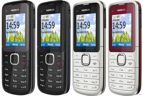 Nokia C1-01 pictures, official photos