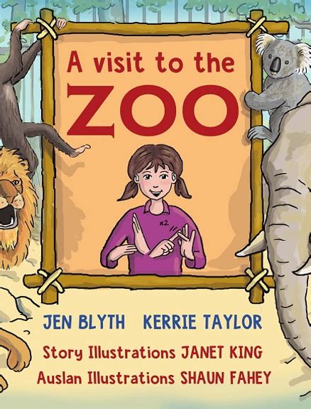 Buy Book - A VISIT TO THE ZOO | Lilydale Books