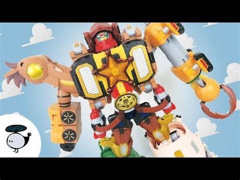 Toy Story Transformer?! Bandai Chogokin Woody Robo Sheriff Star - YouTube