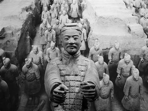 Terracotta warrior army of Qin Shi Huang Di III Photograph by Richard Reeve - Pixels